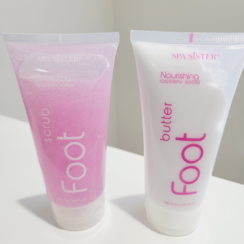 New! Spa Foot Scrub & Butter